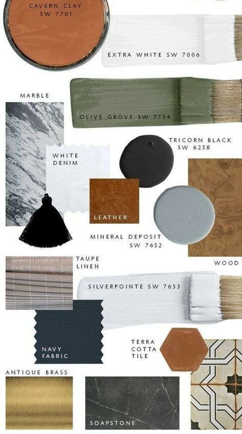 Bring in a warm and rustic flair House Color Palettes, House Color Schemes, House Paint, Style At Home, Paint Colors For Home, Decor Minimalist, Exterior House Colors, Exterior House, Home Fashion