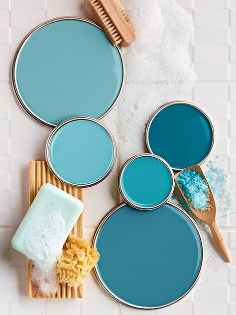 Find the perfect blue paint color for your room. Browse our inspiring palettes of blue, and see how the hue can decorate any space. Teal Paint, Blue Paint Colors, Interior Paint Colors, Cool Ideas, Paint Colors For Home, Color Stories, New Wall, Blue Paint, Colour Schemes