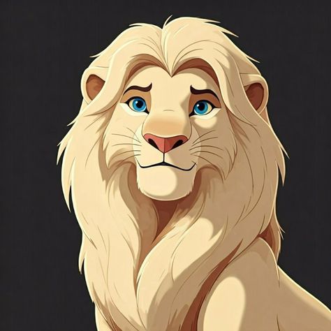 Mufasa Fanart, Lion King Reference, Lion Fanart, Lion King Drawing, Mufasa Lion King, Lion King Oc, Anime Lion, Lion King Fanart, Lion Cartoon