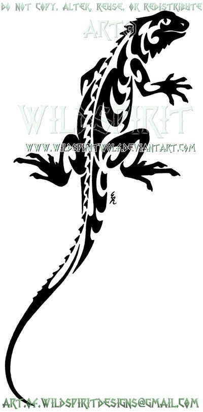 Climbing Iguana Tribal Design by WildSpiritWolf on DeviantArt Salamander Tattoo, Iguana Tattoo, Lizard Tattoo, Turtle Tattoo Designs, Anklet Tattoos, Micron Pen, Animal Stencil, Journal Entry, Geometric Design Art