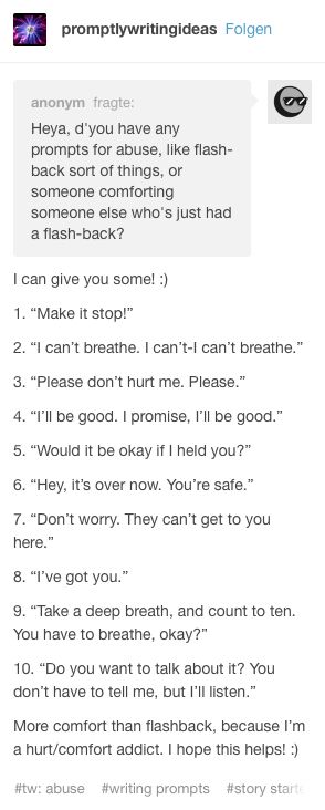 Relationship Writing Prompts, How To Write Flashbacks, The Hot Side Character Prompts, How To Write An Abused Character, Injured Character Prompts, Abused Boy, Spell To Stop An Abuser, Relationship Prompts, Missing Your Abuser