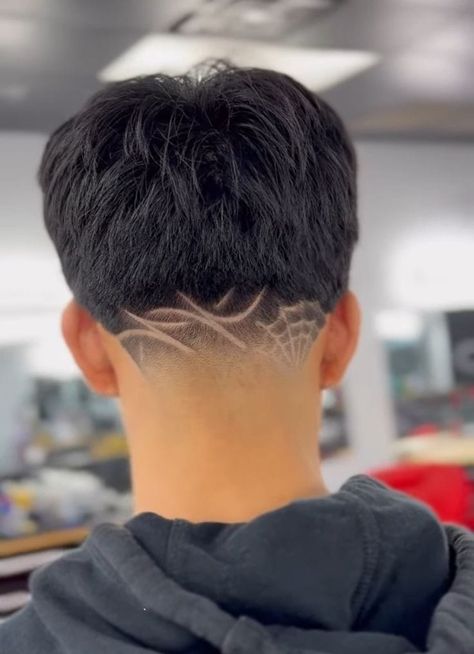 Haircut Designs For Men Lines, Taper Design Haircut, Corte Freestyle, Back Taper Design Haircut, Taper Fade Design, Undercut Hair Designs, Fade Haircut Designs, Haircut Designs For Men, Hair Designs For Men