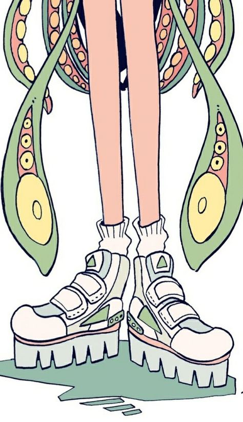 I love now they draw shoes and shoes are a weak part of my skills Chunky Shoes Drawing, Y2k Shoes, Shoes Illustration, Shoes Drawing, Chunky Shoes, Shoes Too Big, Funky Shoes, Tennis Shoes, Drawing Sketches