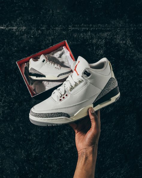 Jordan 3 Aesthetic, Jordan 3s White Cement, Air Jordan 3 Black Cement, Jordan 3 Reimagined, Jordan 3 White Cement Reimagined, Jordan 3 Colorways, Air Jordan 3 White Cement Reimagined, Jordan 3 White Cement, Minion Sneakers