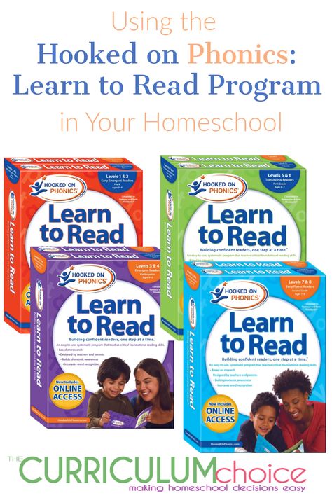 Using Hooked on Phonics Learn to Read Program - The Curriculum Choice Hooked On Phonics, Phonics Programs, Reward Stickers, Emergent Readers, Homeschool Help, Reading Program, Programming For Kids, Homeschool Mom, Homeschool Curriculum