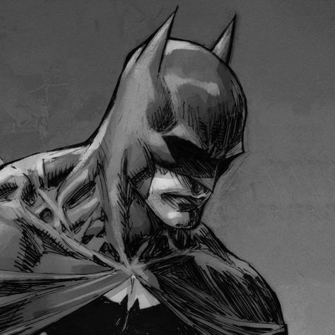 Batman Side Profile, Batman Comic Icons, Batman Manga, Joker Comics, Joker And Batman, Batman And The Joker, Comic Pfp, Batman Icon, Joker Cartoon