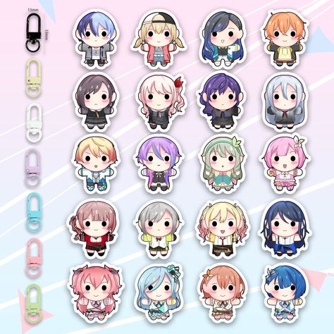 Remove protective film on arrival 1.5 inch acrylic charm Vivid Bad Squad Wonderland x Showtime 25-ji Nightcord de MORE MORE JUMP! Leo/need Wonderland X Showtime, Origami Sheets, More More Jump, Vivid Bad Squad, Leo Need, Shop Till You Drop, Colorful Stage, Cute Keychain, Acrylic Charms