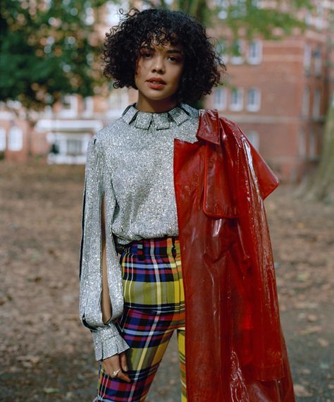 Style blog exclusively for tomboys! Gamine Style, Tessa Thompson, Marvel Women, Style Icon, Editorial Fashion, Curly Hair, Style Icons, Fashion Illustration, Pretty People