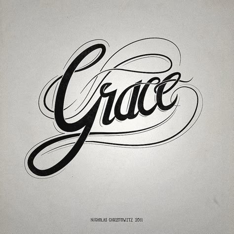 script Grace Tattoo Ideas, Leavers 2023, Grace Lettering, Grace Wallpaper, Church Wreath, Grace Name, Grace Tattoo, Faith Hope Love Tattoo, Grace Tattoos