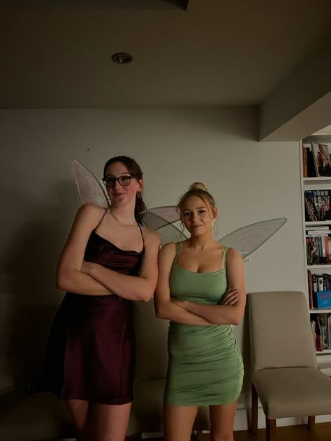 party. party aesthetic. halloween party aesthetic. halloween costume aesthetic. tinkerbell and vidia costume. Tinkerbell And Vidia Halloween Costume, Tinkerbell Vidia Costume, Vidia Halloween Costume, Tinkerbell And Vidia Costume, Vidia Tinkerbell Costume, Party Aesthetic Halloween, Vidia Costume, Aesthetic Tinkerbell, Vidia Tinkerbell