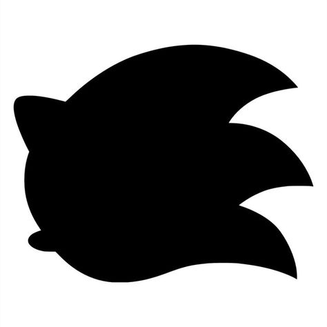 Sonic The Hedgehog Silhouette, Sonic Silhouette, Hedgehog Silhouette, Easy Food Art, Easy Food, 4th Of July Party, Silhouette Art, July Party, The Hedgehog