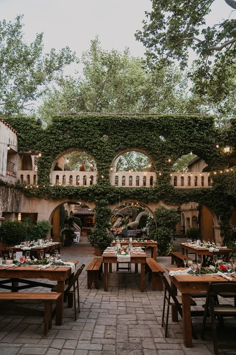 Rustic Wedding Venue Ideas, European Wedding Venue, Rustic Outdoor Spaces, Arizona Desert Wedding, Az Wedding, Wedding Venue Decor, Arizona Wedding Venues, Rustic Modern Wedding, Smallest Wedding Venue