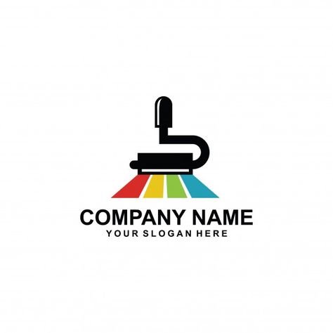 Tk Logo, Printing Company Logo, Business Logos Ideas, Paint Logo, Business Logo Ideas, Make Your Own Logo, Painting Logo, Typographic Logo Design, Painting And Decorating