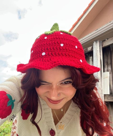 Crochet Berry Hat, Crochet Hat Strawberry, Strawberry Shortcake Crochet Hat, Crochet Strawberry Headband, Strawberry Headband Crochet, Strawberry Hat Crochet, Crochet Strawberry Hat, Strawberry Shortcake Crochet, Strawberry Shortcake Hat