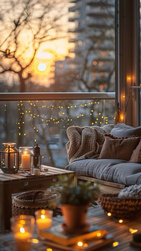 Happy Mood Wallpaper, Candle Photography Ideas, Moody Bedroom Ideas, Cozy Porch, Cozy Balcony, Amber Candle, Moody Bedroom, Iphone Wallpaper Fall, Cozy Candles