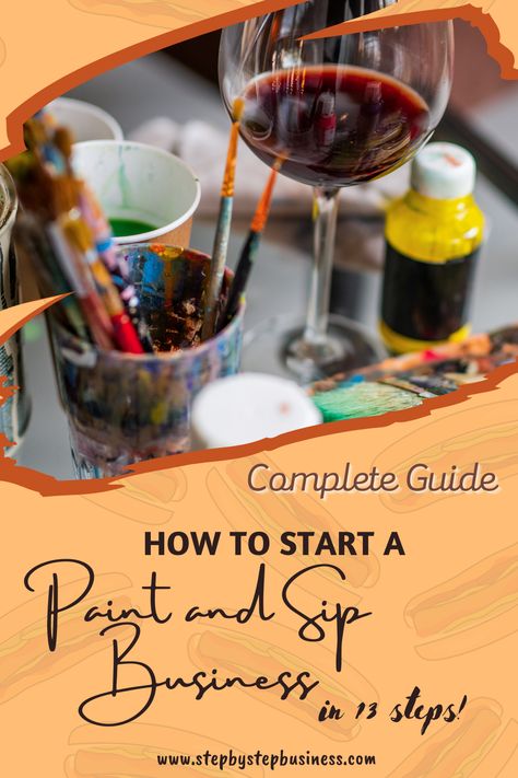 Paint And Sip Business Ideas, Craft And Sip Party Ideas, Paint Party Business, Sip And Paint Decorating Ideas, Paint And Sip Ideas Parties Decorations, Paint And Sip Ideas Step By Step, Paint And Sip Business, Sip And Paint Ideas, How To Start Painting