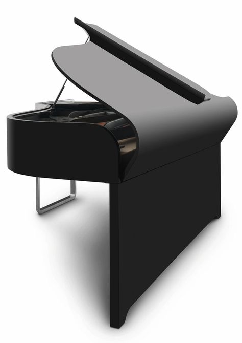 Audi Design Grand Piano Audi Design, Piano Room, Console Design, Grand Piano, Black Accessories, Design Milk, Objects Design, Design Furniture, Bling Bling