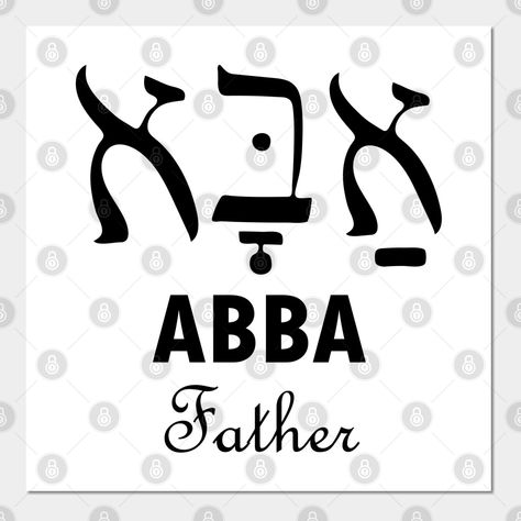 Hallelujah In Hebrew, Abba Father Tattoo, Learn Hebrew Alphabet, Biblical Symbols, Quick View Bible, Hebrew Tattoo, Biblical Tattoos, Father Tattoos, God Is For Me