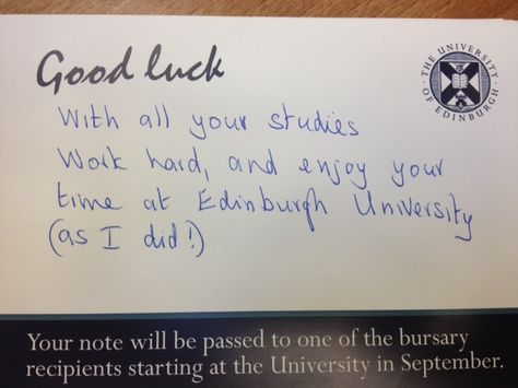 With all your studies work hard, and enjoy your time at Edinburgh University (as I did!) Dream University, Study Mood, University Of Edinburgh, College Vision Board, Edinburgh University, Vet School, First Year Student, Uni Room, Acceptance Letter