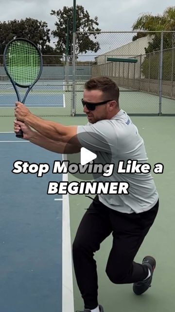 Matt Jones on Instagram: "💥Baseline Movement💥

❌Lateral movement (or side to side) only on the baseline will result in a lot of “scrambling” and ineffectiveness on the groundstrokes. 

✅Instead let’s move on a figure “V” getting as much. Is weight behind every ground stroke. Follow the video to take your groundstrokes to the next level‼️

“I’m ready for my moment, are you?” - MJ 

#tennismovement #agility #tennis #groundstrokes #baseline #forehand #sandiego #mattjonestennis" Tennis Videos, Matt Jones, Tennis Tips, Side To Side, Move On, Next Level, San Diego, Tennis, In This Moment