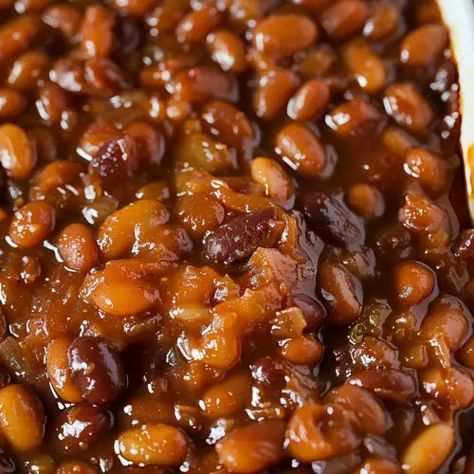 Root Beer Baked Beans Root Beer Beans, Root Beer Baked Beans Recipe, Root Beer Baked Beans Crock Pot, Rootbeer Baked Beans Recipe, Best Baked Beans Crockpot, Rootbeer Baked Beans, Baked Beans Recipe From Scratch, Root Beer Baked Beans, Crockpot Baked Beans