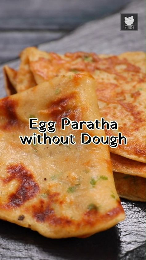 Egg Paratha Recipe, Egg Paratha, Paratha Recipe, Paratha Recipes, Quick Easy Snacks, Easy Snack Recipes, Coriander Leaves, Whole Eggs, The Egg