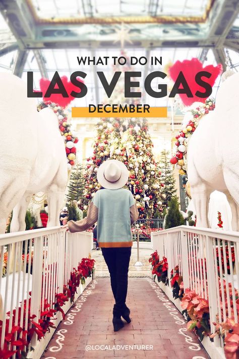 Vegas In December, What To Pack For Las Vegas, Las Vegas In December, Las Vegas December, Things To Do In December, Las Vegas Trip Planning, Las Vegas Christmas, Vegas Trip Planning, Visit Las Vegas