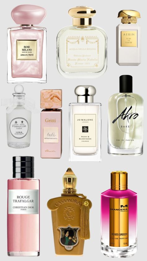 Updated perfume wishlist (moslty niche fragrances) #perfume #fragrance Niche Perfume Collection, Peony Blush Suede, Perfume Collection Fragrance, Niche Perfume, Chanel Makeup, Perfume Scents, Perfume Fragrance, Luxury Fragrance, Body Skin Care Routine