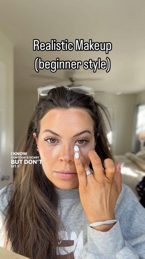 Alayna Jones | Beginner makeup 👏( read below ) In 2024 we are DONE buying hundreds of little tiny random products that just float around and make… | Instagram Easy And Natural Makeup, Best Makeup For Blue Eyes And Brown Hair, Everyday Mom Makeup, All In One Makeup Kit, Super Simple Makeup Natural, Settle Makeup Looks, Simple Face Makeup Natural Looks, Make Up For Family Pictures, Makeup In Your Late 30s