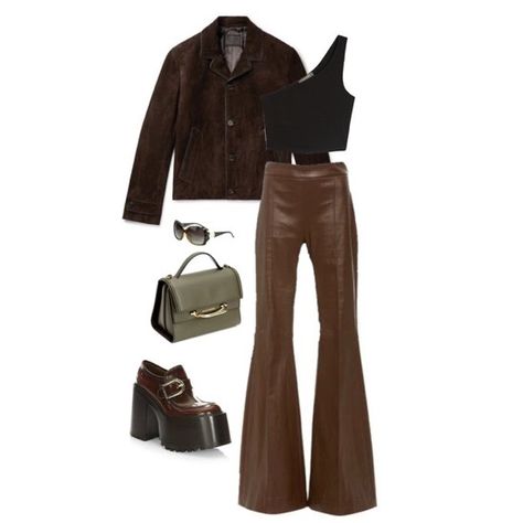 Chocolat Outfit, Fashion Aesthetic Outfits, Green Outfits, Iconic 90s, Outfit Vintage, 80s Outfit, 90s Outfit, Brown Coffee, 90s 80s