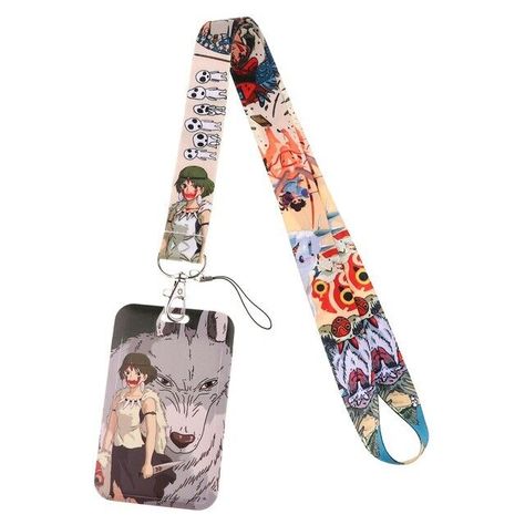 Japanese classic anime themed lanyard & card holder Metal alloy clip Woven polyester ribbon Acrylic card case Lanyard with Princess Mononoke by Studio Ghibli  Lanyard approximately 45 cm in length Acrylic card case with inner dimensions of 8.5 cm x 5.4 cm &  outer dimensions of 11.1 cm x 6.9  cm approximately Metal lobster clip to attach ID card or pass Brand new  Other designs of lanyard & card holders in store Thank you for your interest in our items. Please visit our store Kawaii Rainbows for lots more quality pins, jewellery & gifts Terms *All orders will be dispatched same or next working day *The delivery date quoted by eBay is an estimate. Delivery can & does take  longer on occasion *The post carrier can be changed at any time & without notice *Any order not paid within 4 days will Bale 11, Anime Lanyard, Acrylic Card, Merch Design, Classic Anime, James Moriarty, Princess Mononoke, Document Holder, Canva Design