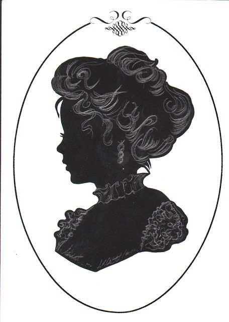 Victorian Silhouettes | My first usage of regular graphite for detail. Neat! Love It! Now if ... Victorian Picture Frames Vintage, Handkerchief Quilts, Accordion Books, Victorian Tattoo, Hat Silhouette, Victorian Cameo, Silhouette Drawing, Silhouette Tattoos, Silhouette Images