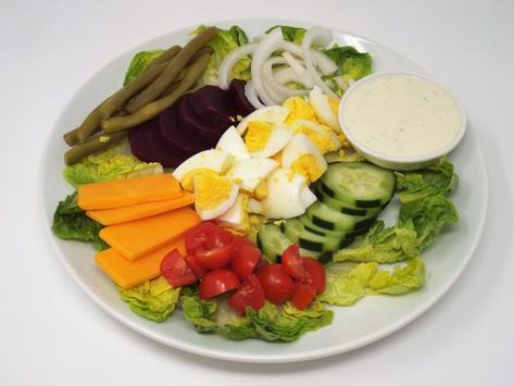 Irish Pub Salad Irish Pub Salad, Tarragon Dressing, Pub Salad, Irish Dinner, Pickled Green Beans, Butter Lettuce, Cucumber Dill, Mustard Pickles, Pickled Beets