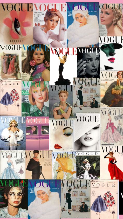 #vintagevogue #voguecover #vogue1950s #vogueaesthetic Vogue Prints, Magazine Covers, Your Aesthetic, Fashion Magazine, Vogue, Energy, Magazine, Collage, Wall