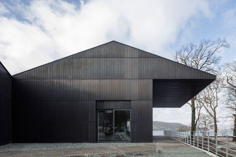 Carmody Groarke’s Windermere Jetty Museum opens in England’s Lake District | ArchitectureAU Carmody Groarke, Oxidised Copper, Contemporary Museum, Lake District England, International Architecture, Lake Windermere, Lake District National Park, London Architecture, Metal Siding