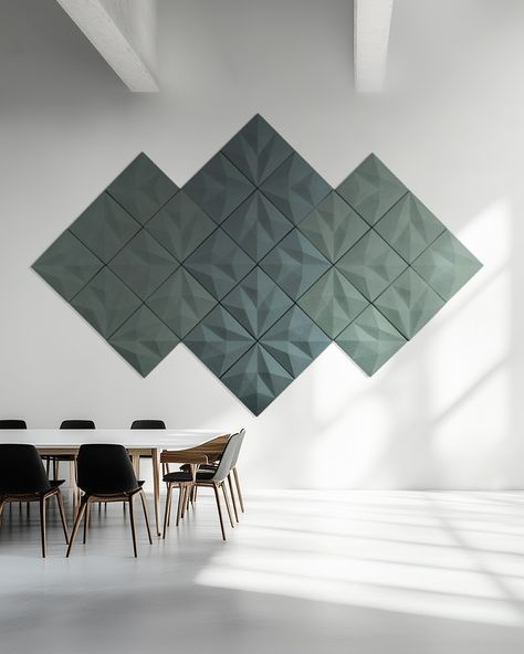 The Mogu Acoustic collection introduces a groundbreaking shift in interior design comfort. These 100% sustainable, bio-based acoustic panels are sculptural elements that turn every wall into a unique statement. The Kite model is designed to enhance playful contrasts through the geometric folds, interacting with light. ⁠ ⁠ Explore a wide range of creative possibilities for your interiors at mogu.bio ⁠ ⁠ ⁠ #mogu ⁠ #mogumycelium ⁠ #radicalbynature ⁠ #InteriorDesign ⁠ #SustainableDesign ⁠ #EcoFri... Acoustic Panels, Sustainable Design, Sculpture, Turn Ons, Interior Design, Range, Wall, Design