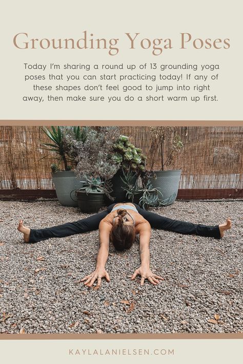 Get closer to the Earth with grounding yoga poses that connect your body to the Root Chakra. Enhance your focus, stability, and inner peace. Strengthen your bond with the Earth Element and make every practice a double whammy! Try these poses today. #RootChakra #YogaJourney #FindYourCalm Gentle Floor Yoga Sequence, Grounding Poses Yoga, Grounding Pictures, Grounding Yoga Sequence, Grounding Yoga Poses, Earth Element Yoga, Root Chakra Yoga Poses, Grounding Yoga, Root Chakra Yoga