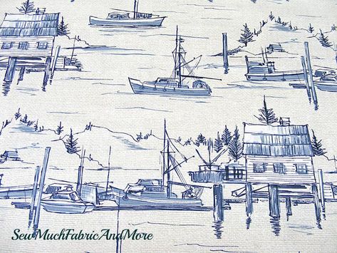 image 0 Disney Quilt, Scrap Quilting, Parchment Background, Fishing Dock, Florida Disney, Shabby Chic French Country, Shabby Chic Fabric, Scrap Fabric Crafts, Toile Fabric