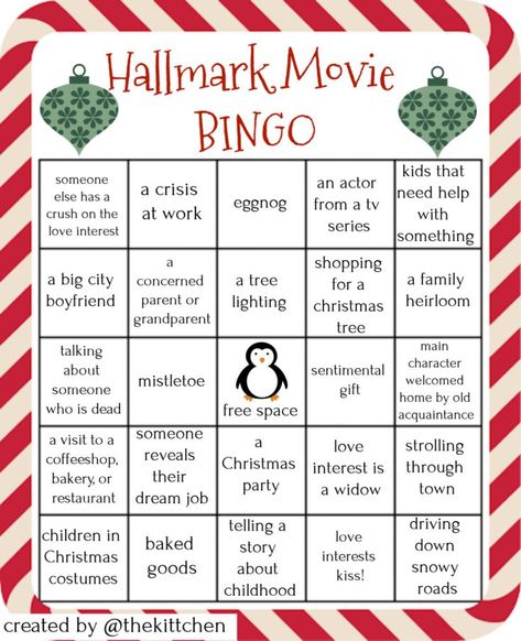 Hallmark Movie Bingo | Four unique bingo cards that go along with Hallmark Christmas movies, Lifetime Christmas movies, and all cheesy holiday movies. #bingo #hallmarkmovies Hallmark Bingo, Christmas Movie Bingo, Cheesy Christmas Movies, Movie Bingo, Friendsmas Party, Christmas Hosting, Bingo Christmas, Movie Games, Advent Ideas