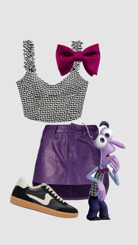 Fear Inside Out Costume Fear Inside Out Costume, Inside Out Costume, Fear Inside Out, Disney Inspired Outfits, Disney Inspired, Aesthetic Outfits, Halloween Costumes, Inside Out, Outfit Inspirations