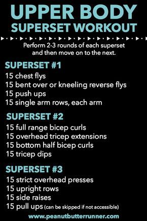 Upper body superset workout using bodyweight and dumbbells Upper Body Superset Workout, Upper Body Superset, Superset Workout, Workout Fat Burning, Trening Fitness, Workout Playlist, Crossfit Workouts, Diet Keto, Dumbbell Workout