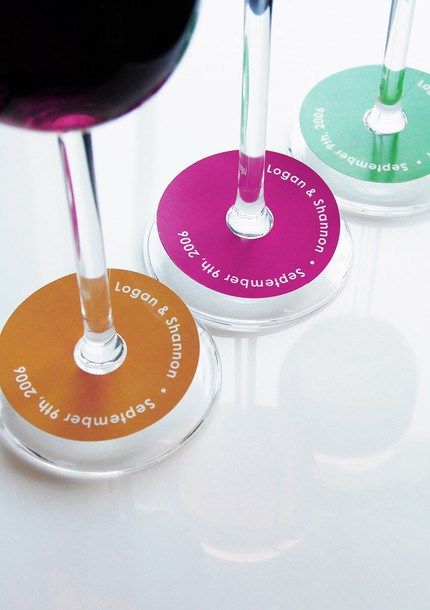 Wine Glass Tags, Glass Markers, Wine Glass Markers, Ideas For Wedding Decorations, Wine Cup, Cakes Wedding, Book Wedding, Wine Parties, Decorations Wedding