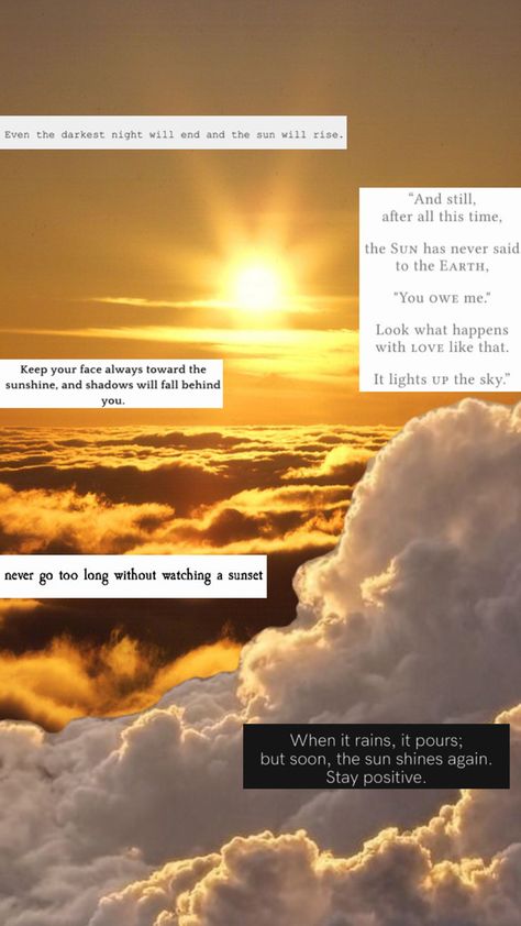 Sun and sunset and cloud background with quotes about the sun Background With Quotes, Quotes About The Sun, Floor Plan Symbols, Cloud Quotes, Cloud Background, Sun Quotes, Rain Quotes, After Rain, Feed Insta