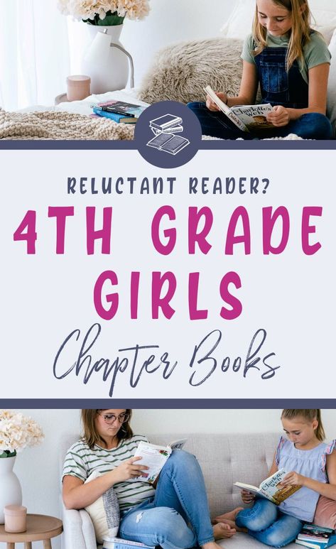 4th grade girls chapter books, books for 4th grade girls for kids Homeschool Reading Curriculum, 4th Grade Books, Best Summer Reads, Homeschool Humor, Books For Girls, Thinking In Pictures, Improve Reading Skills, Reader Girl, Homeschool Writing