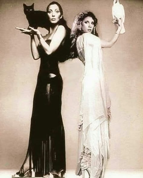 Stevie and Cher Stevie Nicks Style, Stevie Nicks Fleetwood Mac, Hugh Dancy, I'm With The Band, Motley Crue, Jim Morrison, Witchy Woman, Stevie Nicks, Fleetwood Mac