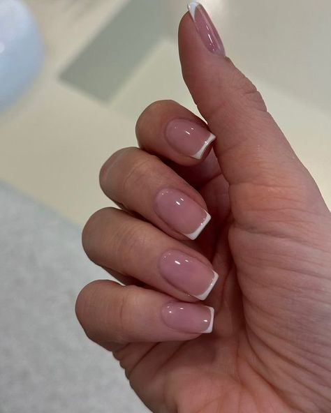 30 French Nails Ideas 2024 - Fashion Trend Hacks Clean Nails Aesthetic, French Nails Ideas, Grad Nails, Coffin French, Old Money Nails, Money Nails, Wine Nails, Acrylic Gel Nails, Cherry Nails