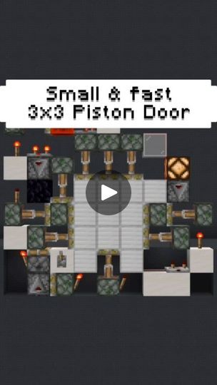 615K views · 29K reactions | Tutorial Small & Fast 3x3 Piston Door.

Download Resource Pack In My Bio:
RedRefinedRs - redbgc

#minecraft #minecraftbedrock #mc #minecraftpe #minecraftbuilds #minecraftmemes #redstone #redbgc #redstonerspub | redbgc | Minecraft Redstone | hazel · hotline bling (billie version) Minecraft Piston Door, Minecraft Bed, Minecraft Redstone, Hotline Bling, Tasteful Tattoos, Minecraft Memes, Minecraft Pe, Red Stone, Minecraft