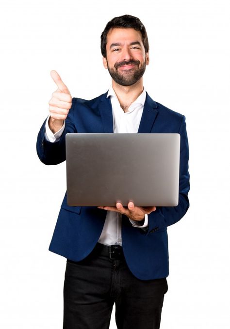 Person On Laptop, Person On Computer, Man With Laptop, Business Man Photography, Excited Face, Interactive Web Design, Ads Creative Advertising Ideas, 50% Logo, Office Man