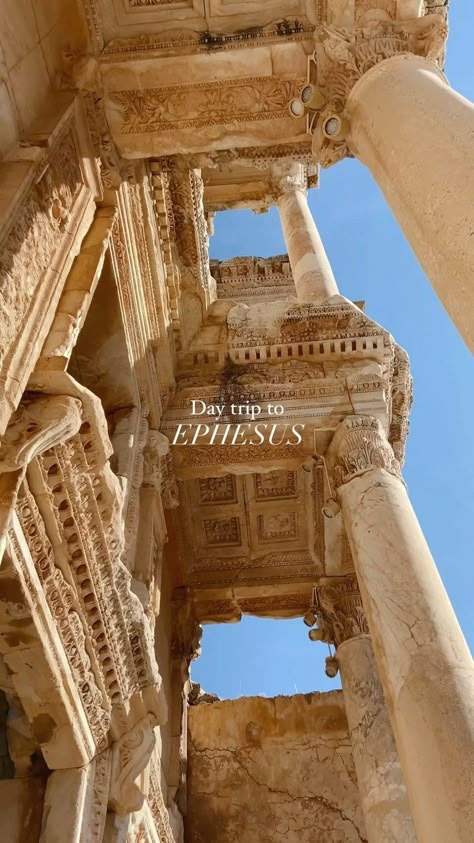 Ephesus Ancient City, Ephesus Turkey, Kusadasi, Travel Inspiration Destinations, The Roman Empire, Europe Vacation, Travel Reading, Ancient City, Europe Summer