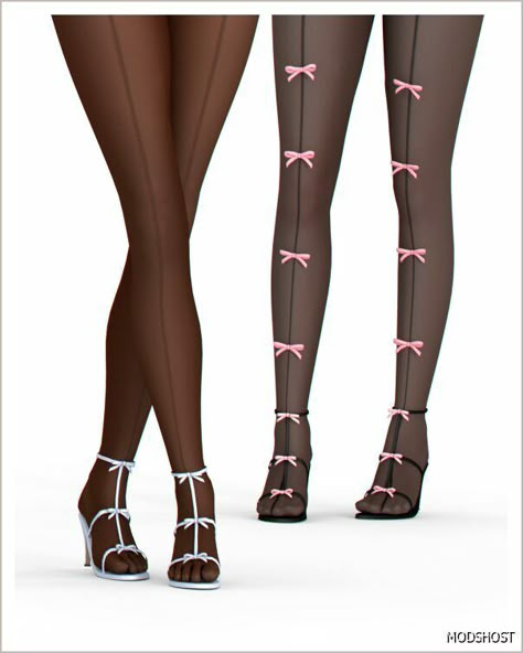 Download Celine SET for Sims 4 at ModsHost NOW! #accessories #female #socks-stockings #high-heels #gaming #sims4cc #videogames #mods #female #sims Socks Sims 4 Cc, Sims 4 Stockings Cc, Sims 4 Tights Cc, Sims 4 Mods Shoes, Mod For Sims 4, Cc Clothing, Fluffy Curly Hair, Female Sims, Sims 4 Furniture